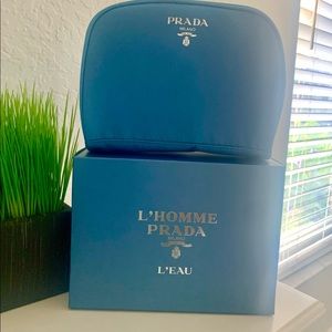 Authentic Prada L’Homme L’eau  beauty toiletries bag for women or men